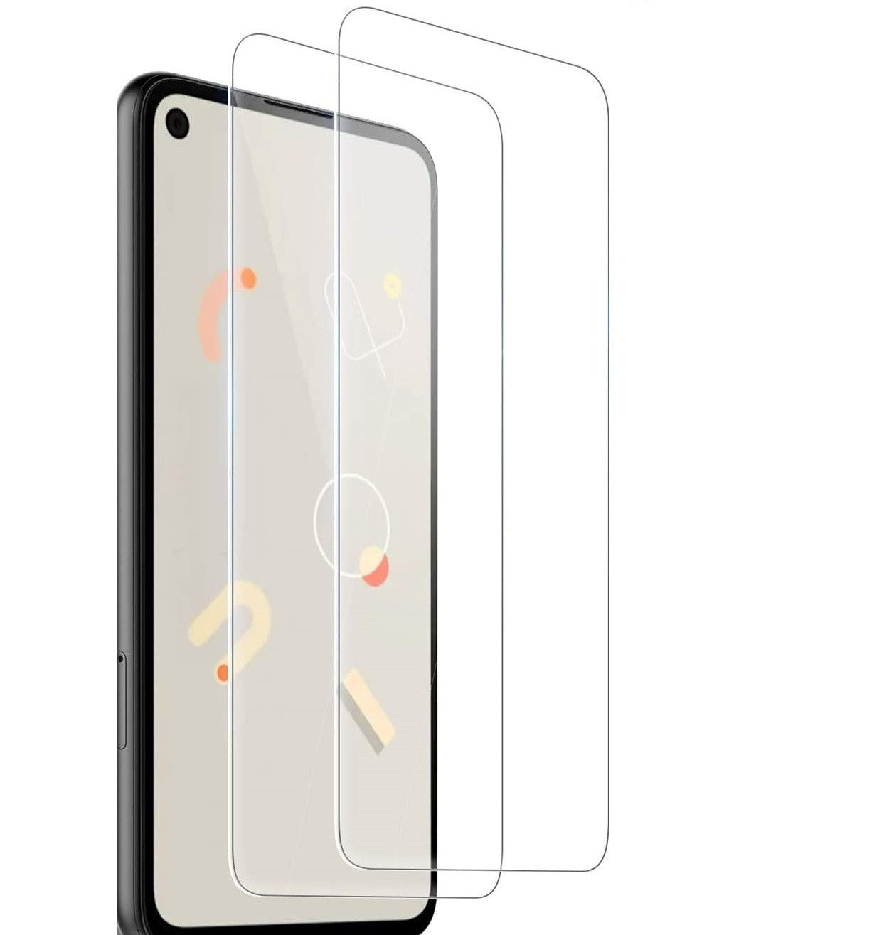 (2 Pack) Tempered Glass Screen Protector for Google Pixel 4a (2 Pack) Tempered Glass Screen Protector for Google Pixel 4a